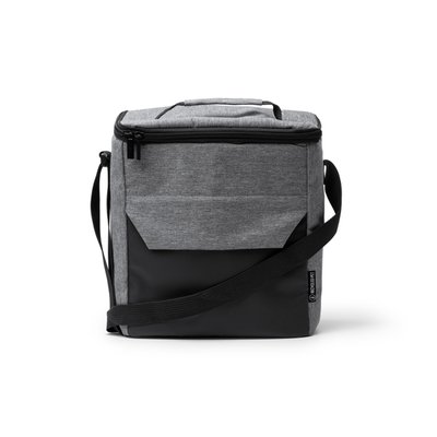 Nevera con bolsillo PU Leather Gris Vigore