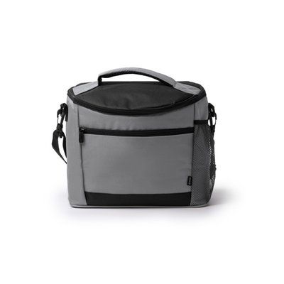 Nevera grande sostenible de 600D RPET Gris