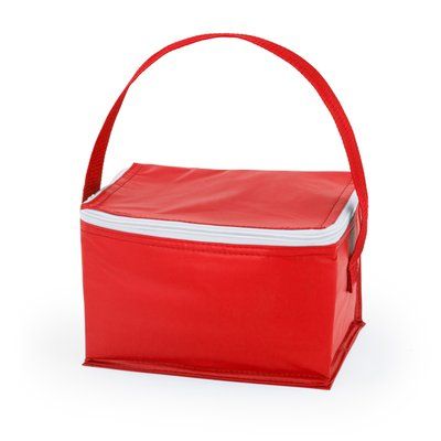 Nevera isotérmica PVC para 6 latas Rojo Talla Única Adulto