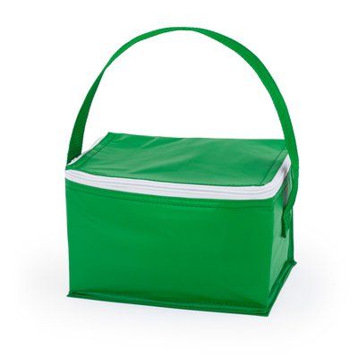 Nevera isotérmica PVC para 6 latas Verde Helecho Talla Única Adulto
