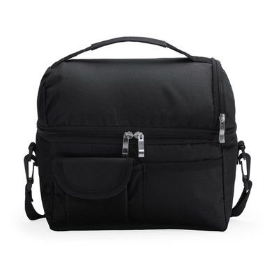Nevera multiusos con bolsillos Negro