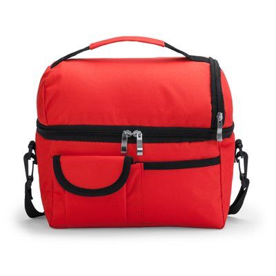 Nevera multiusos con bolsillos Rojo