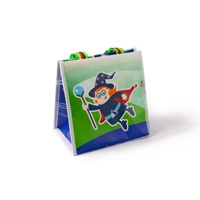 Nevera personalizada con asa y velcro