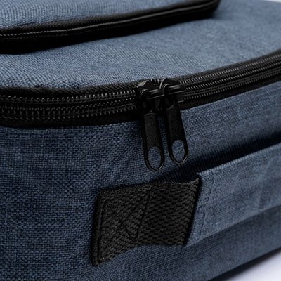 Nevera reciclada con bolsillo exterior
