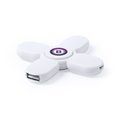 Original spinner con puerto USB Blanco