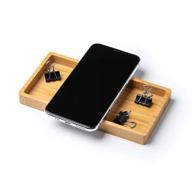 Organizador con cargador inalámbrico 10W