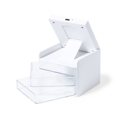 Organizador con Cargador Qi 10W