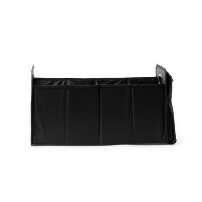 Organizador de maletero plegable con asas Negro