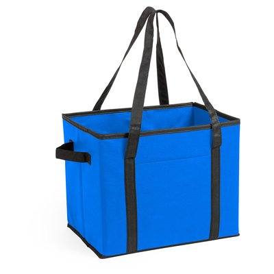 Organizador plegable para el maletero del coche en non-woven Azul