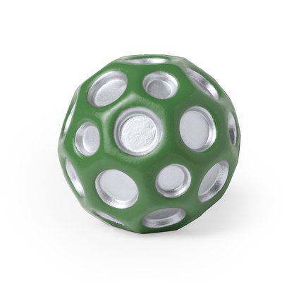 Original bola antiestrés que bota Verde