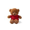 Oso de peluche con camiseta personalizable Rojo Talla Única Infantil