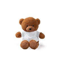 Oso de peluche con camiseta personalizable Blanco Talla Única Infantil