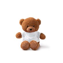 Oso de peluche con camiseta personalizable Blanco Talla Única Infantil