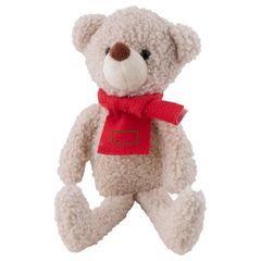 Oso de peluche con Bufanda | Frontal | 20 x 10