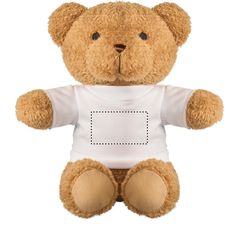Osito de peluche con camiseta personalizable | Frontal | 70 x 40