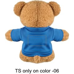 Osito de peluche con camiseta personalizable | Trasero | 70 x 40