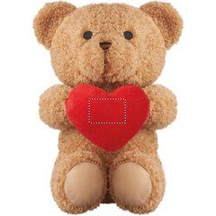 Osito de peluche 23cm con corazón rojo | HEART | 45 x 30
