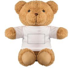 Osito de peluche con camiseta personalizable | Frontal | 70 x 40