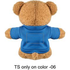 Osito de peluche con camiseta personalizable | Trasero | 70 x 40