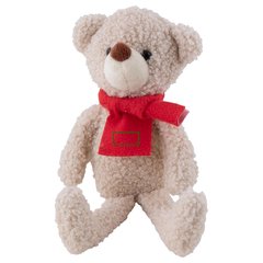 Oso de peluche con Bufanda | Frontal | 20 x 10