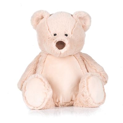 Oso de peluche personalizable Mid Brown