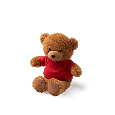 Oso de peluche con camiseta personalizable