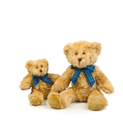 Oso de peluche marrón claro