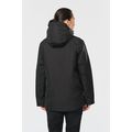 Parka impermeable con capucha y forro polar