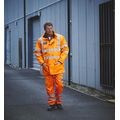 Parka alta visibilidad impermeable