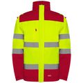 Parka Alta Visibilidad Rojo Laboral/Amarillo Flúor S