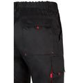 Pantalón sarga multibolsillos bicolor