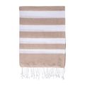 Pareo de algodón reciclado Beige