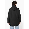 Parka con capucha y tejido hidrófugo