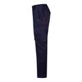 Pantalón sarga multibolsillos bicolor