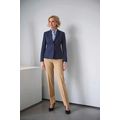 Pantalón mujer corte slim tiro medio