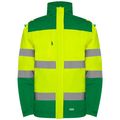 Parka Alta Visibilidad Verde Jardín/Amarillo Flúor 2Xl