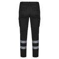 Pantalón elástico bicolor