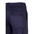 Pantalón sarga multibolsillos bicolor