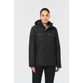 Parka impermeable con capucha y forro polar