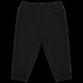 Pantalón de felpa bebé Black 9M