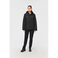 Parka impermeable con capucha y forro polar