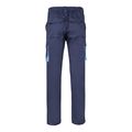 Pantalón sarga multibolsillos bicolor