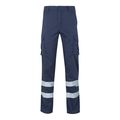 Pantalón elástico bicolor