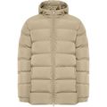 Parka acolchada Capucha fija con visera Arena Oscuro 10