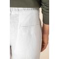 Pantalón de lino con cordón y bolsillos