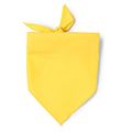 Pañuelo triangular 120g. Amarillo Talla Única Adulto
