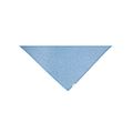 Pañoleta Triangular de Algodón Reciclado Azul