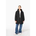 Parka con capucha y tejido hidrófugo