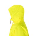 Parka con bandas reflectantes y capucha