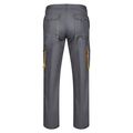 Pantalón sarga multibolsillos bicolor